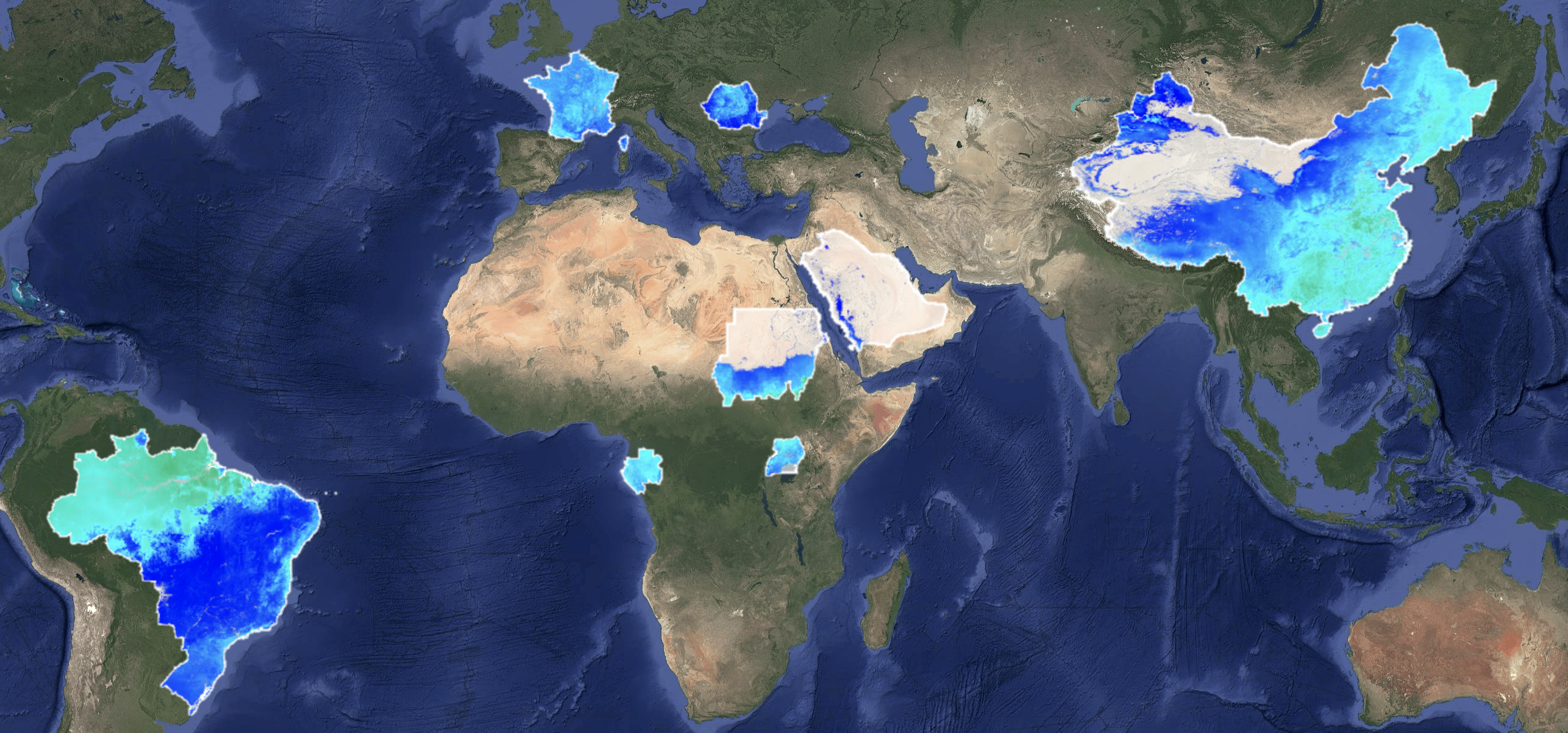 Mapping the Evapotranspiration: Different Scales and Urban Domain